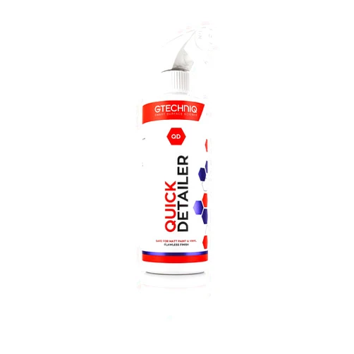 Gtechniq - Quick Detailer - Adds Gloss, Slickness, and Durability to Your Car Paintwork; Easy Spray-On Wipe Off Formula; Works with All Products; Trim and Glass Safe (500 milliliters)