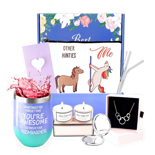 BVROSKI Valentine's Day Gift for Women, Birthday Gifts for Women,Mom, Wife, Girlfriend, Sister, Friends, Her -Personalized Lavender Relaxing Spa Gift Basket Set for Women