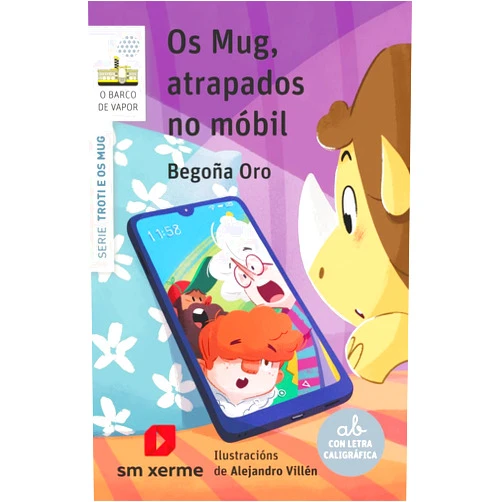Begoña Oro Pradera,Alejandro Villén Real,Isabel Soto Os Mug, atrapados no móbil