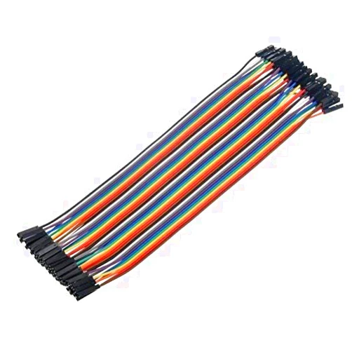 IEIDidactics™ Jumper Wires (Pack of 20) Female to Female jumper wires