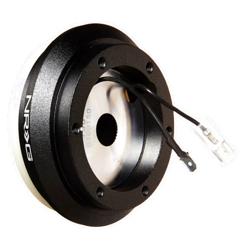 NRG Innovations NRG-SRK-130H Racing Style, Steering Wheel Quick Release Short Hub Adapter, 6 X 70mm Bolt Pattern, Black Body