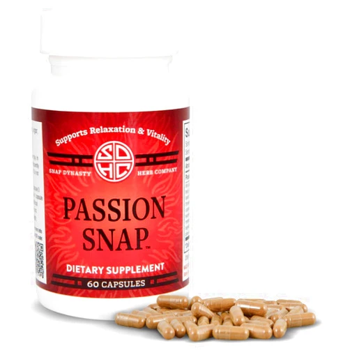 Snap Dynasty Herb Company Snap Dynasty Passion Snap - 60ct Capsules, Pack of 1 - Plant Based Supplement, Support for Relaxation and Emotional & Physical Vitality