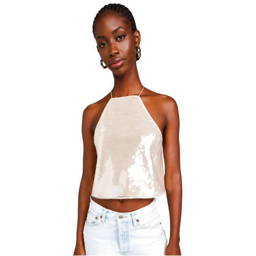 Retrofete Retrofête Women's Norma Sequin Top