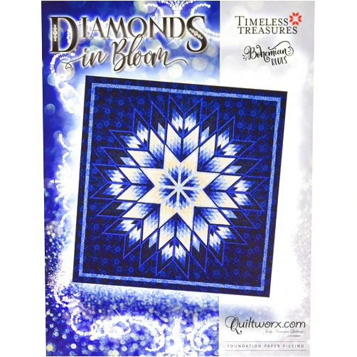 Quiltworx - Judy Niemeyer Quilting Diamonds In Bloom Pattern
