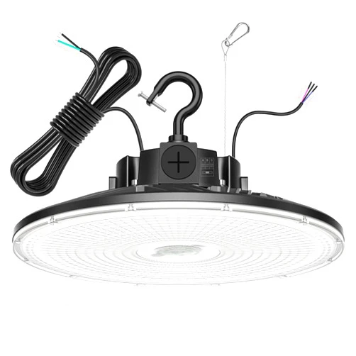 BBESTLED 480V UFO High Bay LED Light 300W 240W 200W Adjustable Ultra Bright 5000K 42000 LM, Dimmable High Bay Led Shop Lights IP65 Commercial Lighting Fixture for Factory Warehouse Shop AC 277-480V ETL Listed