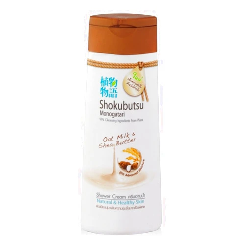 Shokubutsu Monogatari Oat Milk & Shea Butter Shower Cream 220ml