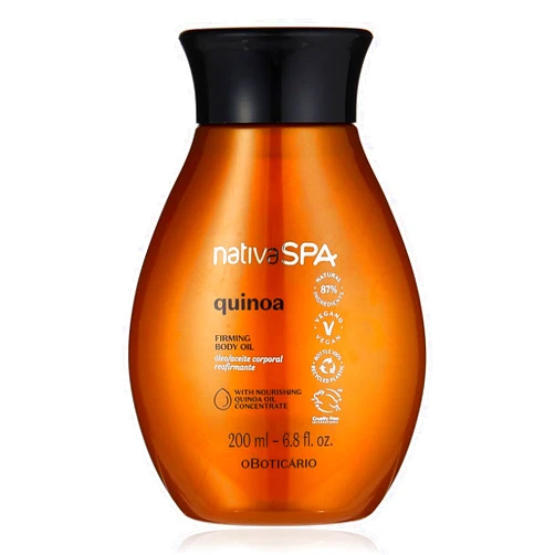 NATIVA SPA O BOTICÁRIO Nativa SPA by O Boticario Quinoa Hydrating Body Oil | Soft and Healthy Skin, 8.4 oz. (240 ml)