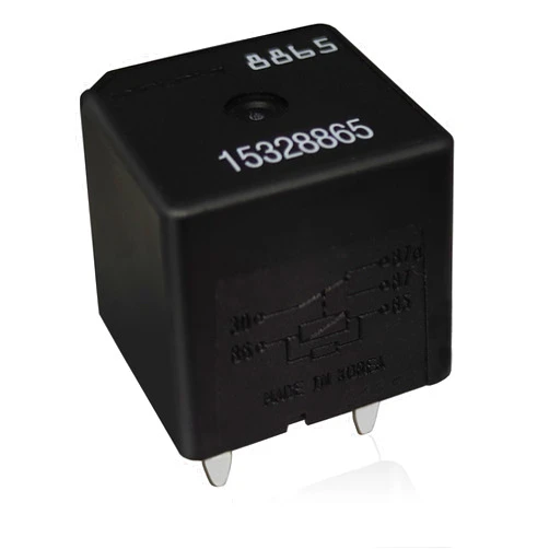 Casalytics Relay 15328865-12V 40A 5 Pins Relay, Compatible for Chevy GMC GM Buick Coolant Temperature Sensor and Fan Control, Replace 12193602, 15-81106, 96263403