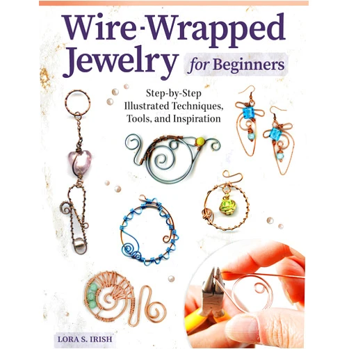 By Lora S. Irish (Author) Wire-Wrapped Jewelry for Beginners: Step-by-Step Illustrated Techniques, Tools, and Inspiration (Fox Chapel Publishing) How to Make Bent-Wire Links, Decorative Loops, Coils, and More, with Lora Irish