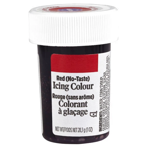 Wilton Icing 1 oz 610-998, Red No-Taste
