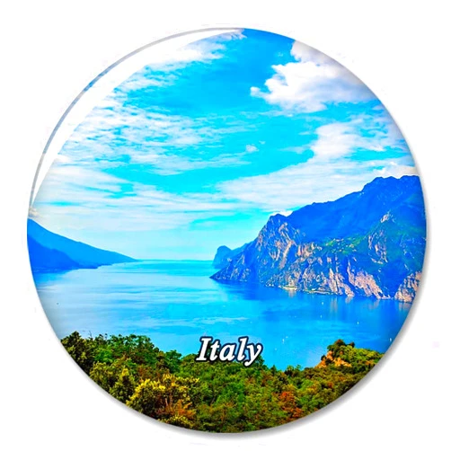DESERT EAGLE Italy Lake Garda Tivoli Fridge Magnet Decorative Magnet Bottle Opener Tourist City Travel Souvenir Collection Gift Strong Refrigerator Sticker