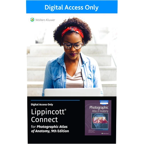 Johannes W. Rohen MD,Chihiro Yokochi MD,Elke Lutjen-Drecoll Photographic Atlas of Anatomy 9e Lippincott Connect Standalone Digital Access Card
