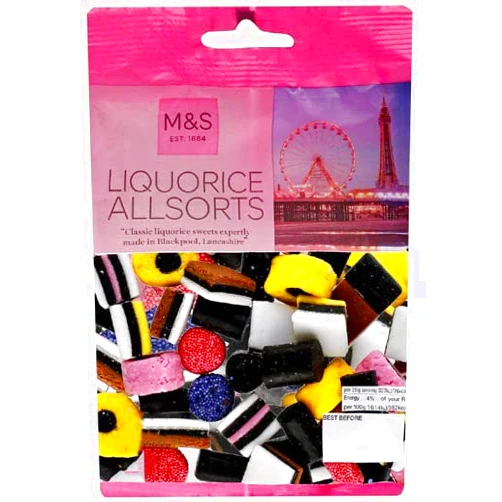 Marks & Spencer Marks and Spencer Liquorice Allsorts 225g