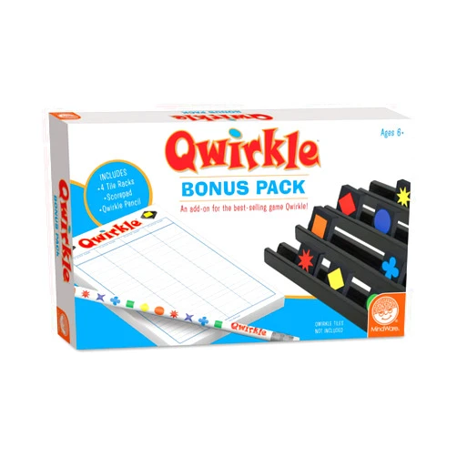 MindWare | Qwirkle Bonus Pack | Board Game | Ages 8+ | 2-4 Players