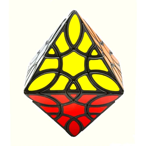 Willking Clover Octahedron Cube 8-Axis Magic Speed Cube Brain Teasers Puzzle Toys