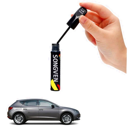 TOULIFLY Fill Paint Pen Car, Car Scratch Repair Pen, White Touch Up Paint for Cars Special-Purpose Paint Touch-up Pen Multi-color Optional for Various Cars (BLACK)