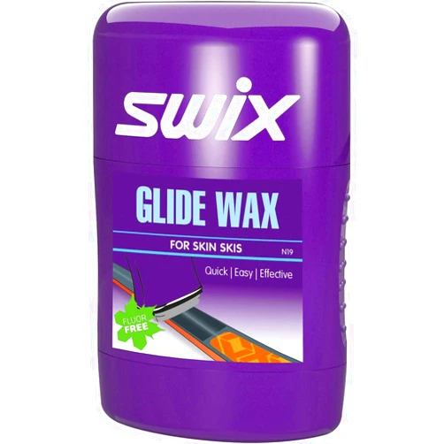 Swix N19 Fluoro-Free Glide Wax for Skin Skis