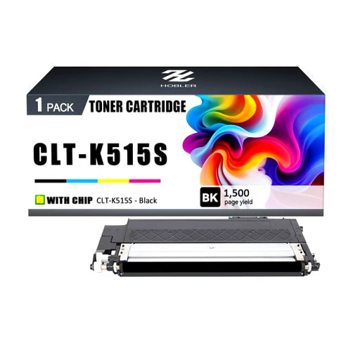 ADFNDA CLT-K515S Toner Cartridges Compatible for Samsung CLT-K515S Black Toner Cartridge Work for Samsung SL-C515 SL-C565fW Printers