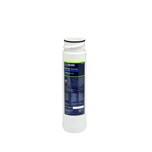 EcoPure ECOROM Reverse Osmosis Under Sink Replacement Water Membrane | NSF Certified | Fits Ecop30 System | 1-3-Year Filter Life, 0.9 , White