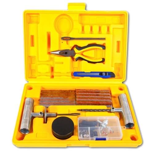 Silverback Automotive Tool and Supply Silverback Automotive Tire Repair Kit for Car, Truck, Off-Roading, 4x4's, Motorcycle, Trailers, ATV, Tractor, Jeep String Repair Kit.