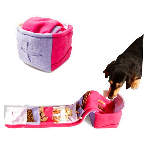 PETFUTURE Dog Puzzle Toys, Interactive Dog Enrichment Toys, Adjustable Dog Treat Dispensing Toys for Boredom and Stimulating, Crinkle Dog Slow Feeder Dogs