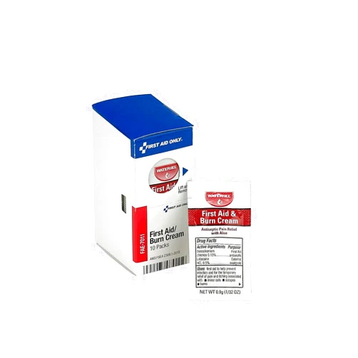 First Aid Only FAE-7011 SmartCompliance Refill Burn Cream Packets, 10 Count