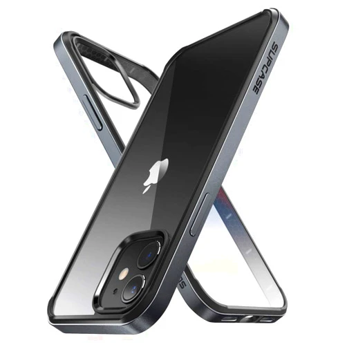 SUPCASE Edge Series Slim Frame Case with TPU Inner Bumper for 6.1-Inch iPhone 11 (2019), Black