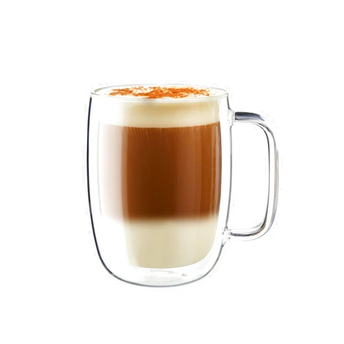 ZWILLING J.A. Henckels Glass 15oz Latte Mug Set, 2 Count (Pack of 1)
