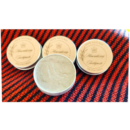 Generic All Natural Sea Salt & Essential Oil Toothpaste, Chemical Free