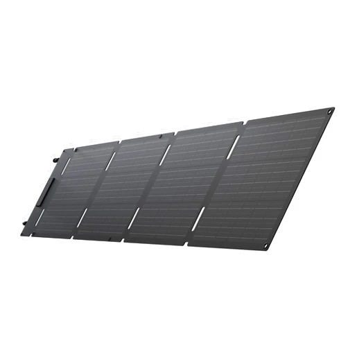EF ECOFLOW 60W Portable Solar Panel, 25% High Conversion Efficiency N-Type Solar Cell for Power Stations, Camping, Backup Lightweight Foldable Hangable Solar Panel with Snap Hook, IP68 Waterproof