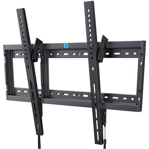 Pipishell UL Listed Tilt TV Wall Mount Bracket Low Profile for Most 37-75 Inch LED LCD OLED Plasma Flat Curved TVs, Large Tilting Mount Fits 16