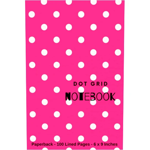 Sunnyside Books,Kenneth Wagner Dot Grid Notebook: Dotted Notebook Journal – punktum – Paperback – Soft Matte Cover – 100 Pages – 6 x 9 inches