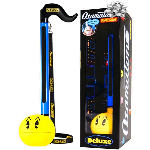 Otamatone Deluxe PAC-Man Electronic Musical Instrument for Adults Portable Synthesizer Digital Electric Music from Japan by Maywa Denki Cool Stuff Gifts [English Instructions]