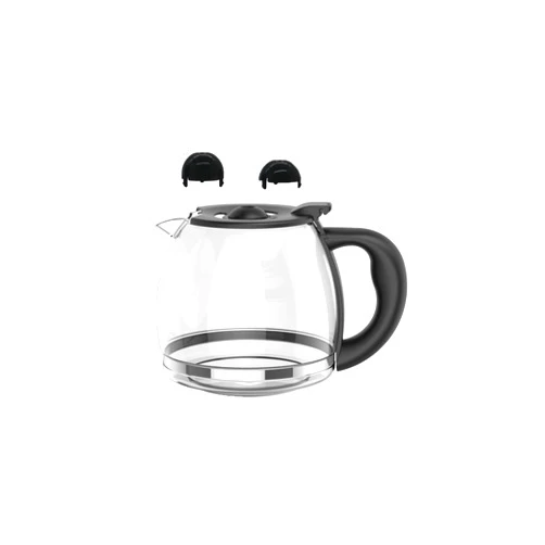CUPALL Coffee Machine Replacement 12-CUP Glass Pot, Compatible With Kitchenaid KCM1209 KCM1208 Cuisinart DCC 1220BKS, Capresso SG300, Gourmia GCM3260, Krups Essential Wamife Mueller 12 cups coffee machine