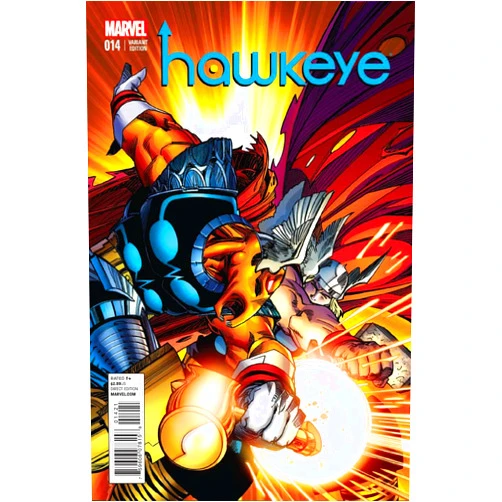 Marvel Hawkeye (4th Series) #14A VF/NM ; Marvel comic book | Beta Ray Bill Simonson Variant