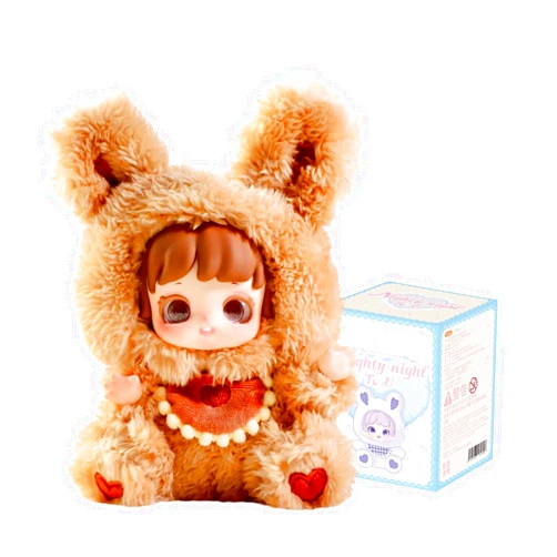 CALEMBOU Plush Blind Box, Cute Miana Nighty-Night to U Series Stuffed Blind Box Doll, Kawaii Mystery Vinyl Plush Toys Collectible for Birthday Gift (Miana Nighty-Night to u)