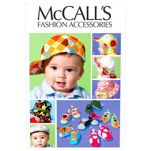 McCall's Patterns Infants Hats and Soft Shoes