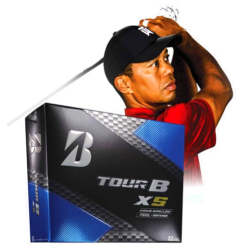 Bridgestone Golf Tour B XS Golf Balls (One Dozen) White