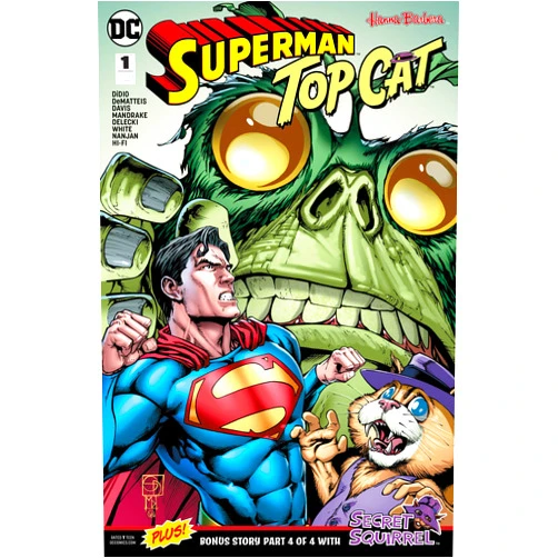 Dan DiDio,J.M. DeMatteis,Michelle Delecki,Wil Quintana,Shane Davis,Tom Mandrake,Dean White,Hi-Fi Superman/Top Cat Special (2018) #1 (DC Meets Hanna-Barbera)
