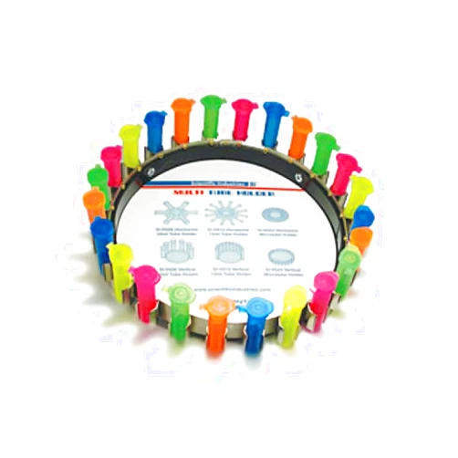 Scientific Industries SI-V524 Vertical Microtube Holder for Vortex-Genie 2 and Vortex-Genie Pulse Mixers, Holds 24 Microtubes