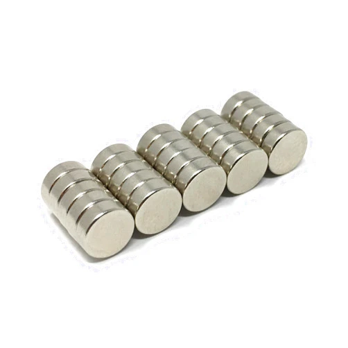 NEXLEVL Super Small Magnets for Crafts 6x2mm, Perfect for Mini Fridge Magnets, 25 Tiny Round Craft Magnets Refrigerator Magnets, DIY Projects, Magnetic Whiteboards, Extremely Reliable 1/4 Inch Magnets