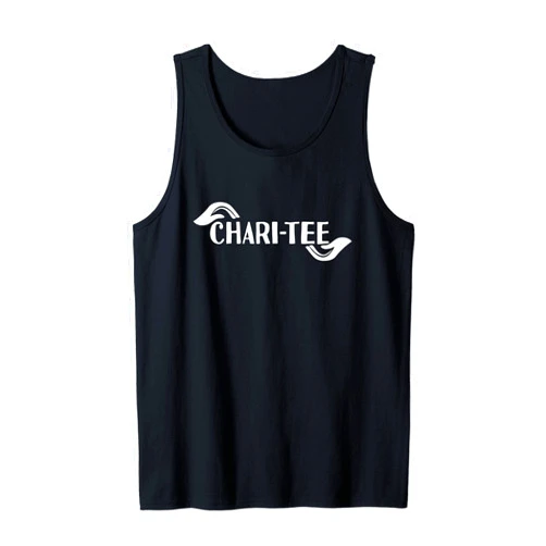 Funny Volunteer Shirts And Gifts For Volunteers Cool Charity Chari-Tee Pun Wings Volunteers gift Tank Top