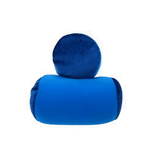 PalaceDesigns Microbead Roll Mooshi Bolster Squish - Dark Blue - Microbead roll Mooshi Bolster Squish