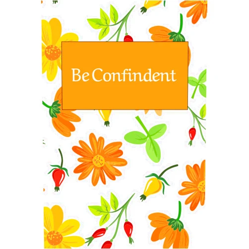 Blue sky BE Confident 2022 planner weekly and monthly: weekly planner 2022 box lever press 2022 planner pages 120