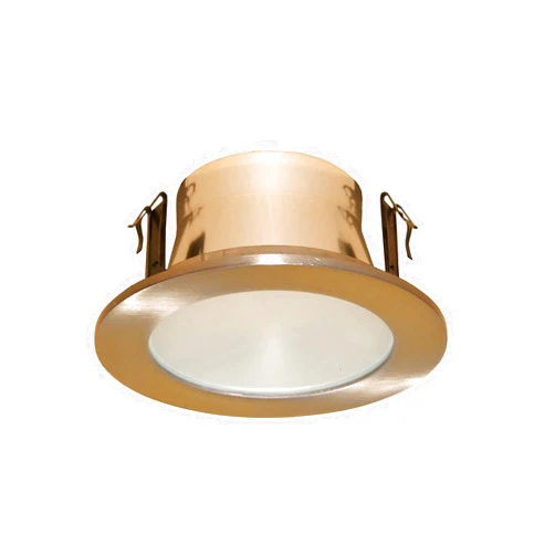 Joint Bright Lighting 4 Inches Frosted Lens Shower Trim for Line Voltage Recessed Light-(Satin Nickel)- Fit Halo/Juno