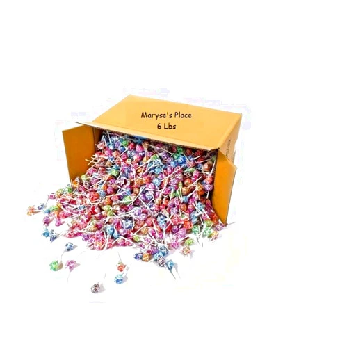 Maryse's Place Dum Dums Pops, Assorted Flavors Lollipops in Bulk Candy, 6 LB (96 OZ) -All-Time Classic Flavors - Lollipops Bulk