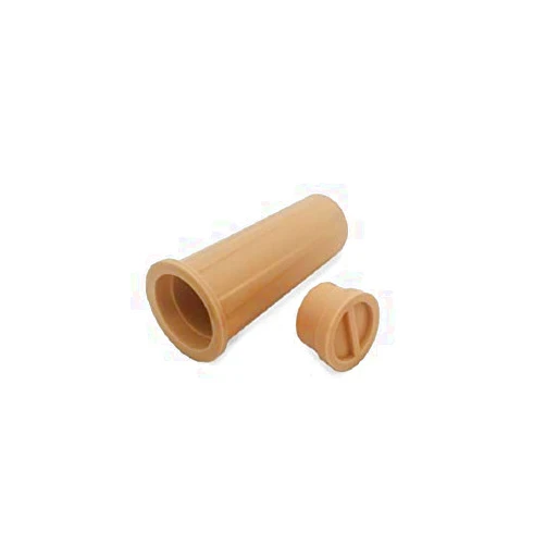 Sentry Safety Pool Fence Additional Hole Retention Sleeve/w Cap (Set of 5) Tan