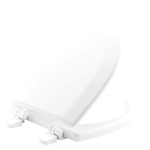 Bemis TC50TTA 000 MARINE Toilet Seat, Durable Enameled Wood, 14.88