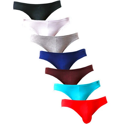 Gudan LSAMDIR Mens Bikini Underwear Silky Modal Microfiber Briefs