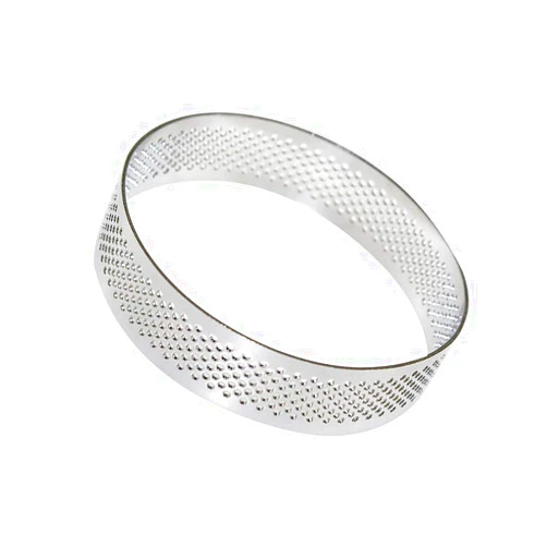 Hemoton Donut Cutter 1 Pc 304 muffin rings - tart ring baking cutters Cake Ring Round Tart Rings mousse pan Pastry Ring mini english muffin stainless steel cake mold ring Dessert biscuit